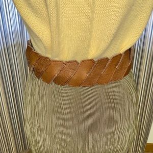 Vintage Leather Belt by Saddler